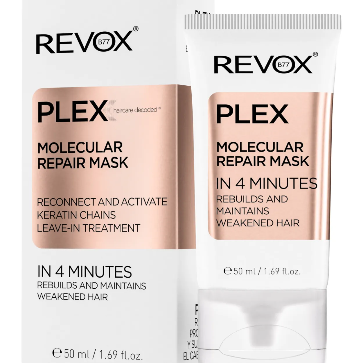 Hiusnaamio Revox 50 ml B77 Plex Molecular Repair