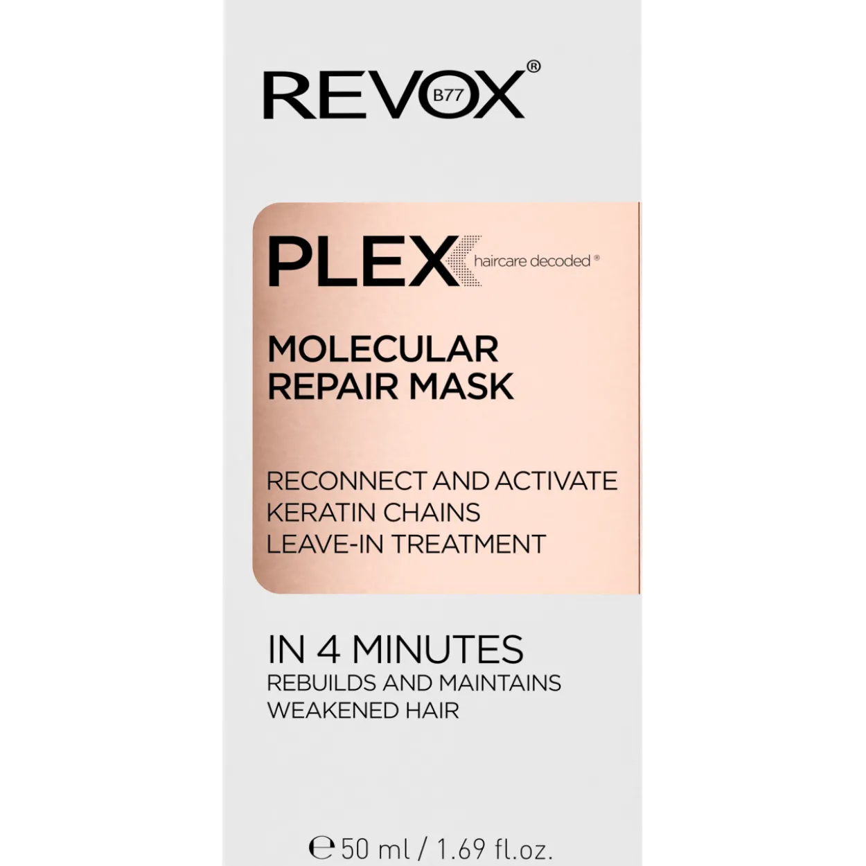 Hiusnaamio Revox 50 ml B77 Plex Molecular Repair