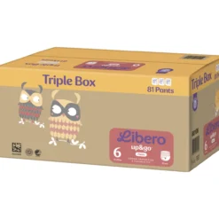 Housuvaippa Libero 81 kpl Up&Go 6, 13-20 kg Triple Box