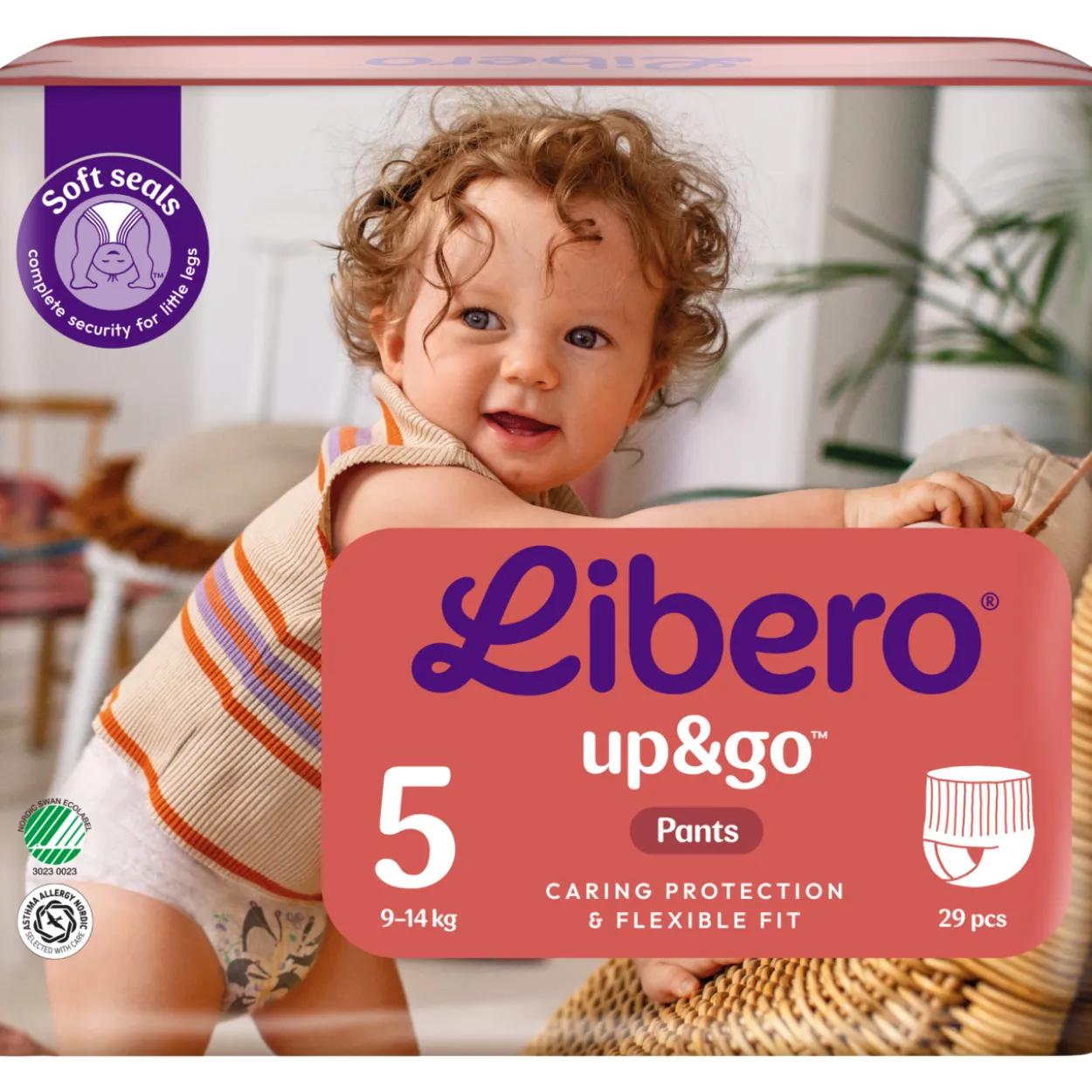 Housuvaippa Libero 29 kpl Up&Go 5, 9-14 kg