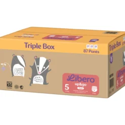 Housuvaippa Libero 87 kpl Up&Go 5, 9-14 kg Triple Box