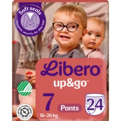 Housuvaippa Libero 24 kpl Up&Go 7, 16-26 kg