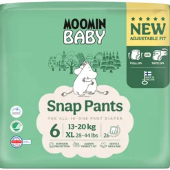 Housuvaippa Moomi Baby 26 kpl Snap Pants 6, 13-20 kg