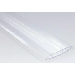 H-profiililista Keraplast, 6 mm PC-muovi kirkas 2,5 m