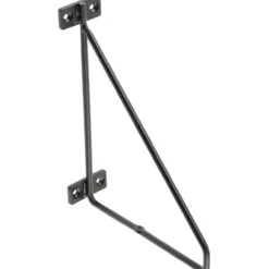 Hyllynkannatin Element System Bar 209 x 166 mm, mattamusta