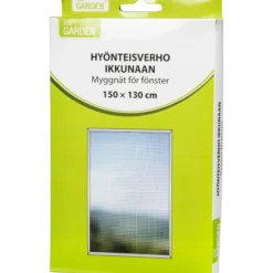 Hyönteisverho ikkunaan, koko 150 x 130 cm