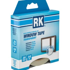 Ikkunateippi RK 25 mm x 14 m kirkas