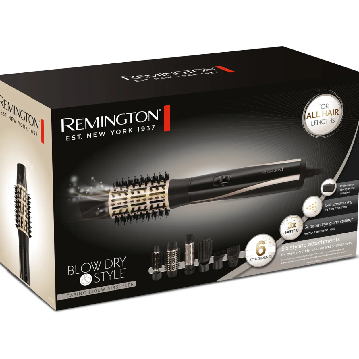 Ilmakiharrin Remington Blow&Dry 1200W AS7700
