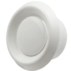 Ilmanvaihtoventtiili Europlast VD 100 mm muovi valkoinen