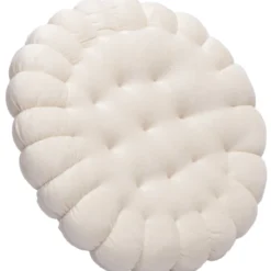 Istuintyyny Miny 40 cm Sametti luonnonvalkoinen
