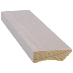 Jalkalista Cent 12 x 42 x 3300 mm 10 kpl tammi valkolakattu