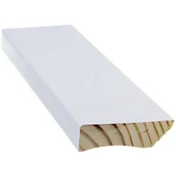 Jalkalista Cent 12 x 42 x 3300 mm 10 kpl valkoinen