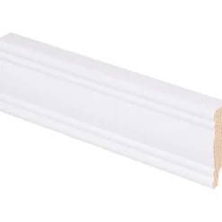 Jalkalista Maler Aura Valkoinen 12x42x2700, 10 kpl