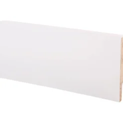 Jalkalista Smart Aava valkoinen 12x70x3300, 5 kpl
