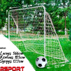 Jalkapallomaali ProSport Official 366 x 183 cm