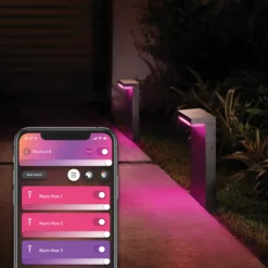 Jalustavalaisin Philips Hue Nyro White and Color Ambiance 13.5W 24V, musta