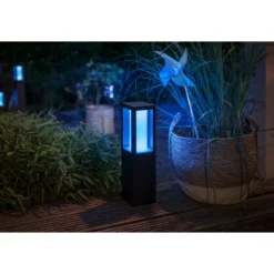 Jalustavalaisin Philips Hue Impress White and Color Ambiance 2x8W, musta