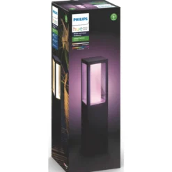 Jalustavalaisin Philips Hue Impress White and Color Ambiance 2x8W, musta