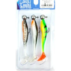 Jasu Louhi 8cm jigit 3kpl + jigipäät 3kpl