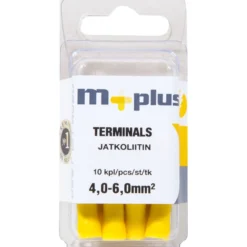 Jatkoliitin keltainen 4,0–6,0 mm², 10 kpl