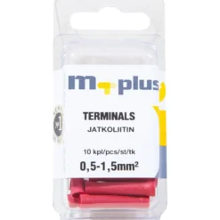 Jatkoliitin punainen 0,5–1,5 mm², 10 kpl