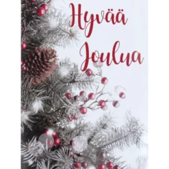 Joulukortti yksiosainen