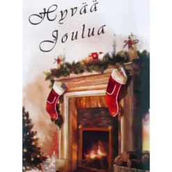 Joulukortti yksiosainen