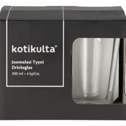 Juomalasi Kotikulta 4 kpl 300 ml Tyyni