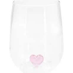 Juomalasi Miny 400 ml sydänkoriste