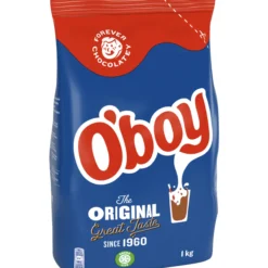 Kaakaojuomajauhe Oboy 1 kg täyttöpussi