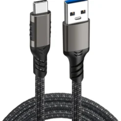 Kaapeli Mobia USB-A 3.1 - USB Type-C 60 W, 2 m