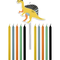 Kakkukynttilä Folat 11 kpl dinosaurus