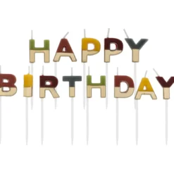 Kakkukynttilä Folat 13 kpl Happy Birthday