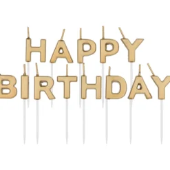 Kakkukynttilä Folat 13 kpl Happy Birthday