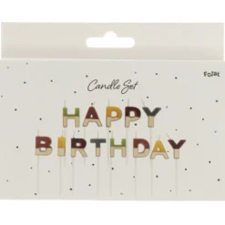 Kakkukynttilä Folat 13 kpl Happy Birthday