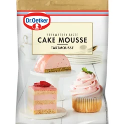 Kakkumousse Dr.Oetker 96 g mansikanmakuinen