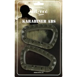 Karabiinihaka Mil-Tec 83 m 2 kpl, vihreä