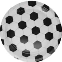 Kartonkilautanen Let's Party 10 kpl 25 cm Jalkapallo