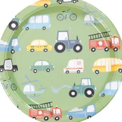 Kartonkilautanen Let's Party 10 kpl 18 cm Auto
