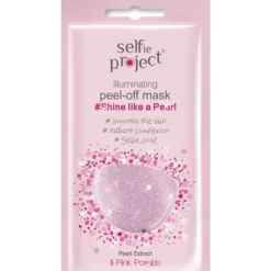 Kasvonaamio Selfie Project Peel-Off kirkastava helmi