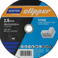 Katkaisulaikka Norton Clipper kivelle 230x2,5x22,23 mm