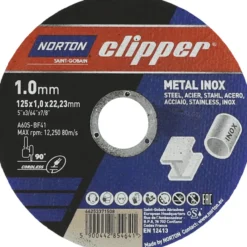 Katkaisulaikka Norton Clipper 125x1.0x22,23mm metal-inox