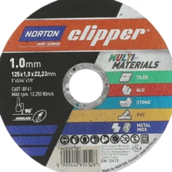 Katkaisulaikka Norton Clipper 125x1.0x22.23mm multimaterial
