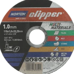 Katkaisulaikka Norton Clipper 115x1.0x22.23 mm multimaterial