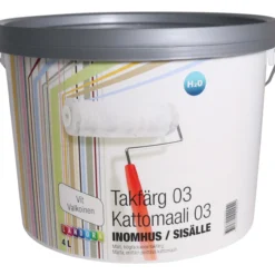 Kattomaali 03 4 l valkoinen
