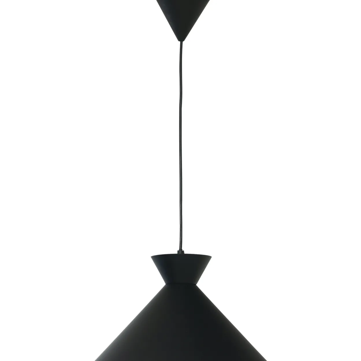 Kattovalaisin Aneta Lighting Coni, musta