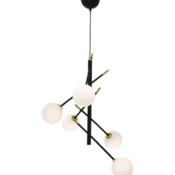 Kattovalaisin Aneta Lighting Akrobat, musta