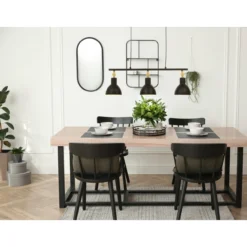 Kattovalaisin Aneta Lighting Dublin 3-osainen