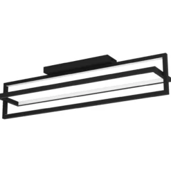 Kattovalaisin EGLO Siberia led 34W 78x16cm musta/valkoinen