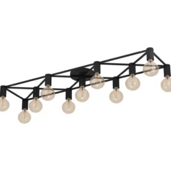 Kattovalaisin 11-os EGLO Speke 11x40W 156x31cm musta